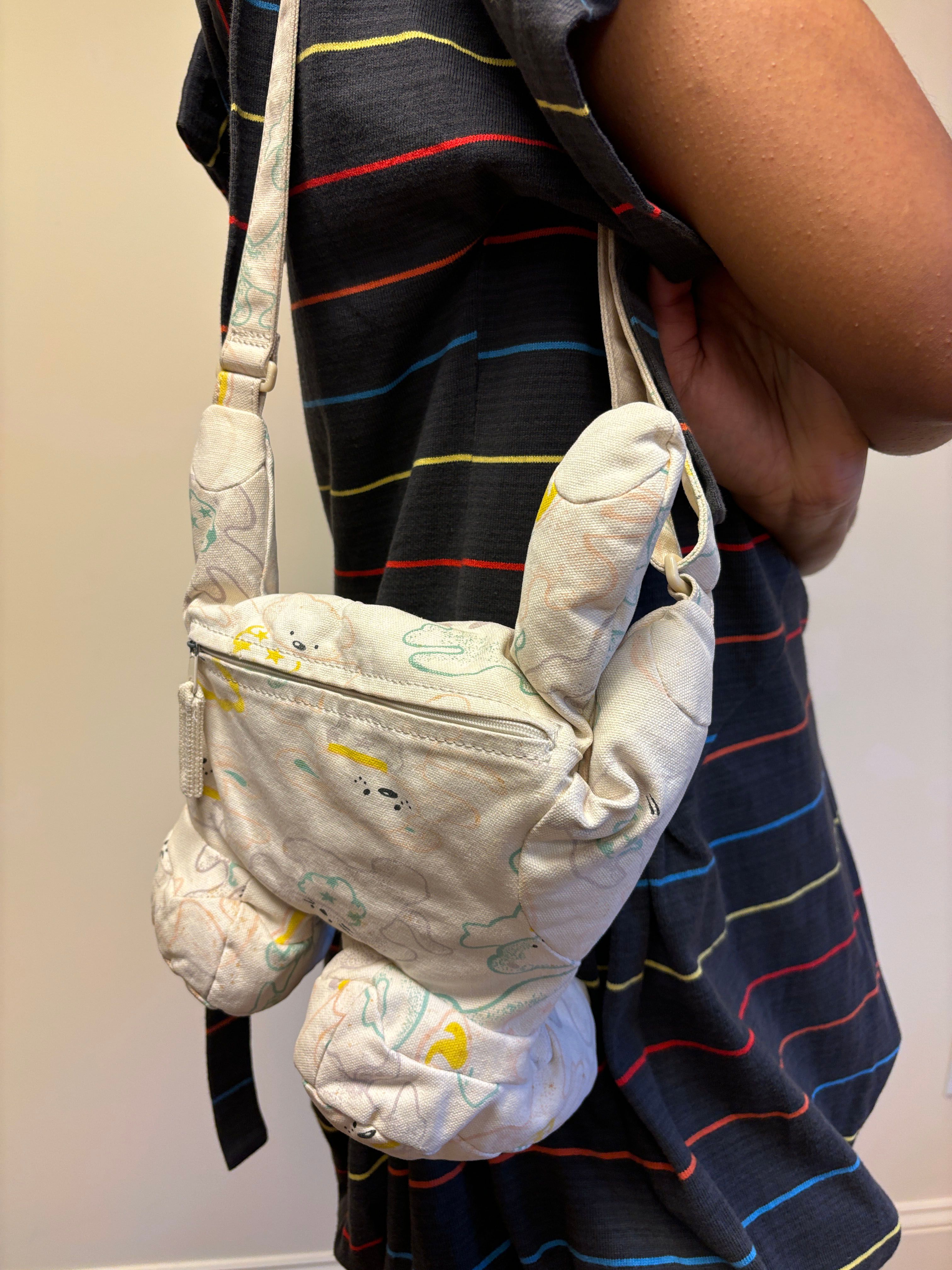 バッグ Bernhard Willhelm - body bag Bernhard Willhelm Hand-shaped Bag
