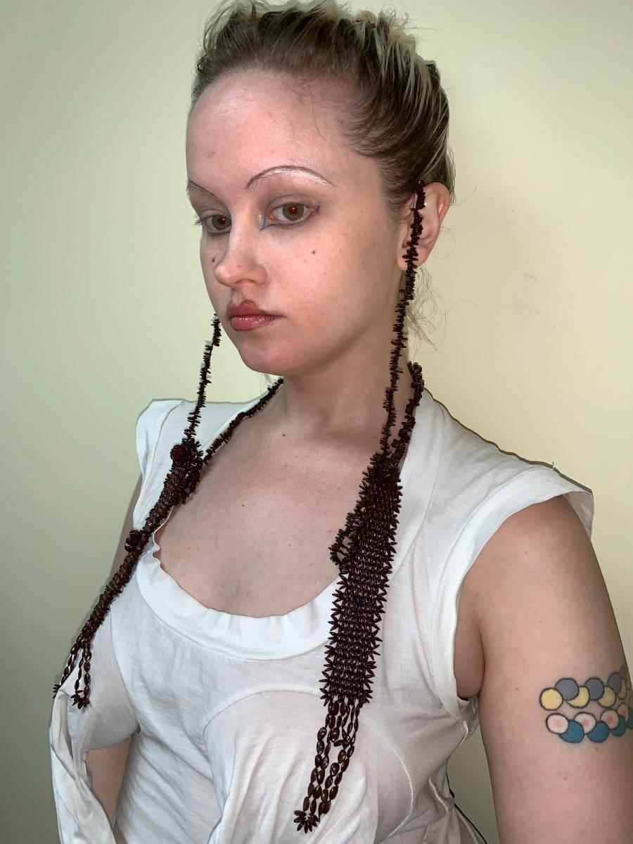 19th Century French Seed Bead Necklace product image