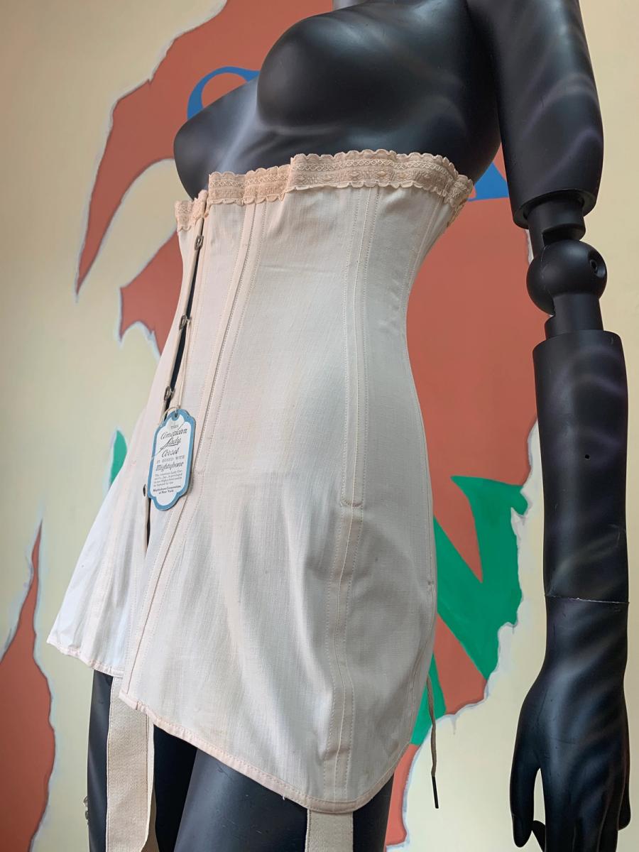Deadstock Edwardian 'American Lady' Corset product image