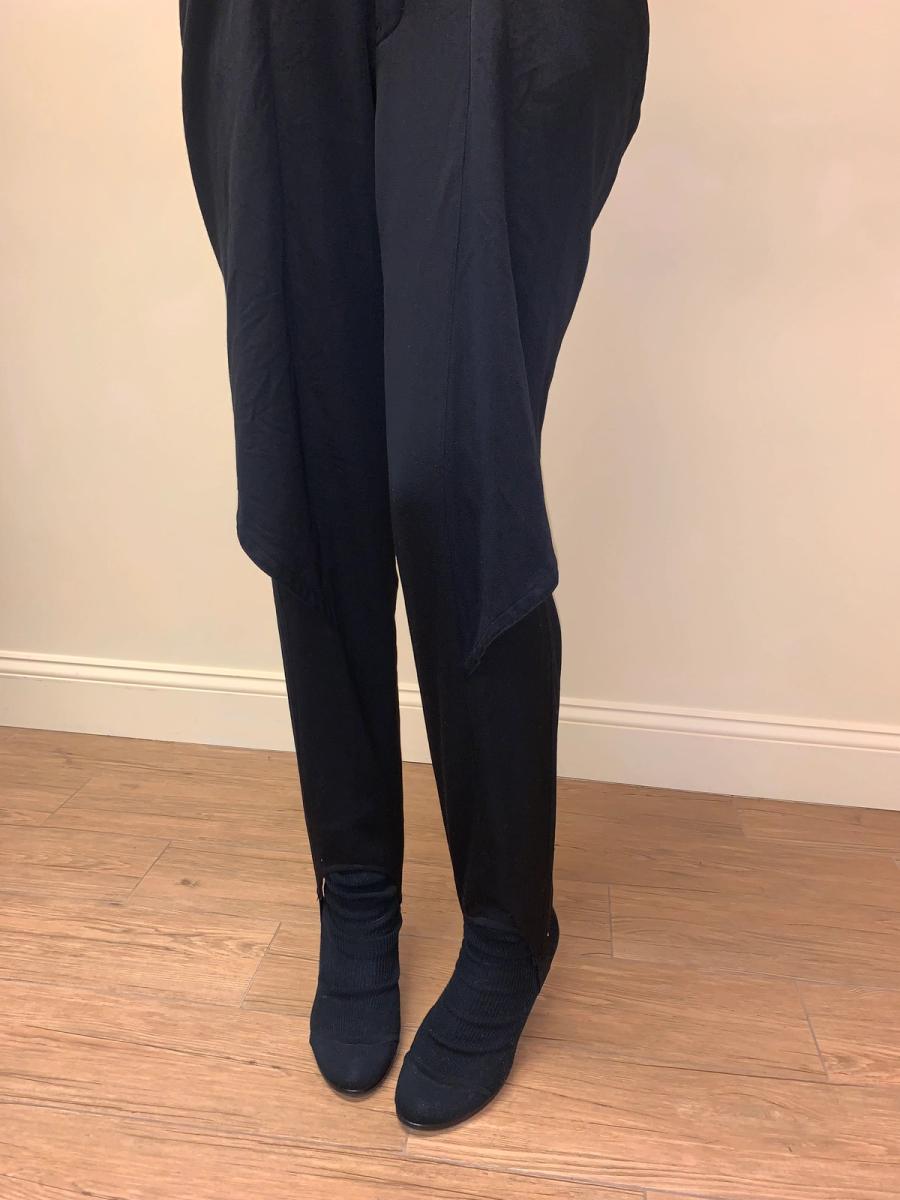 Kansai Yamamoto Stirrup Pants With Buttoning Winged Detail product image