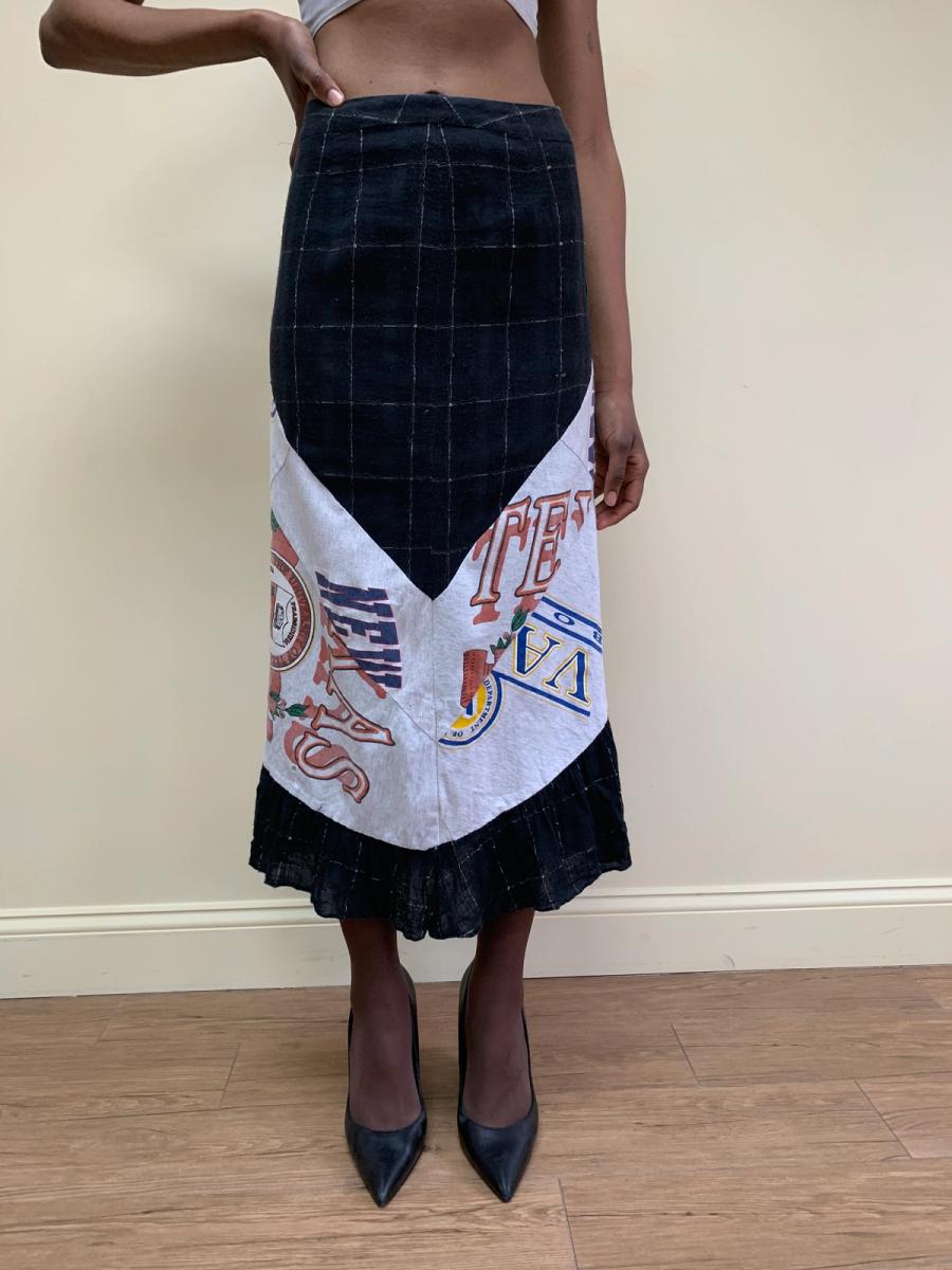 20471120 Patchwork "Recycouture" Skirt product image