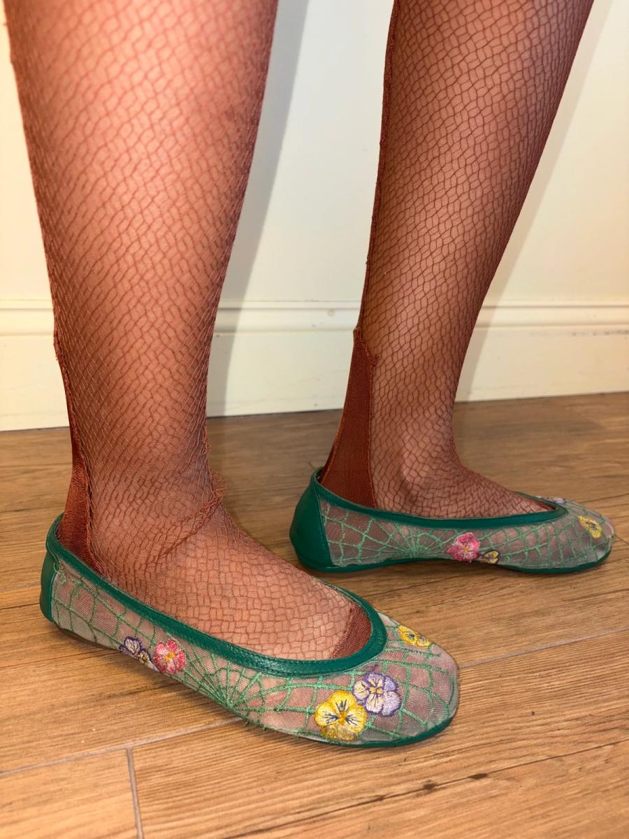 Vintage Marjan Pejoski Spiderweb Flats product image