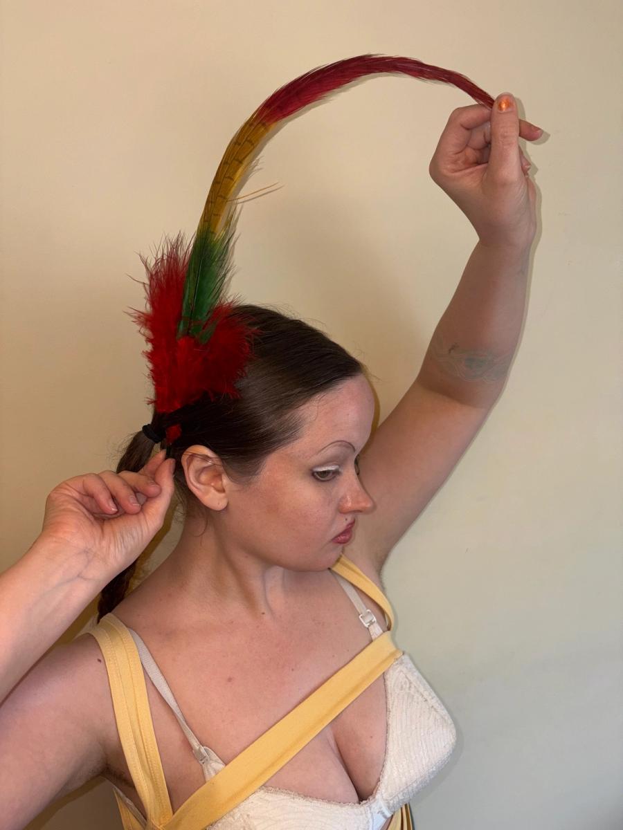 Antique Extra Long Millinery Feather product image