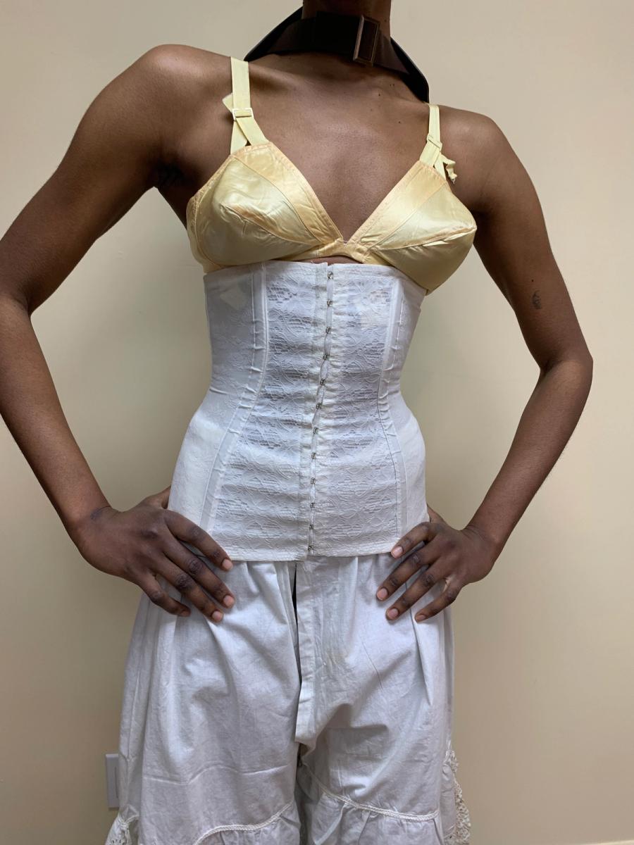 90s Dolce Gabbana Underbust Stretch Lace Corset product image