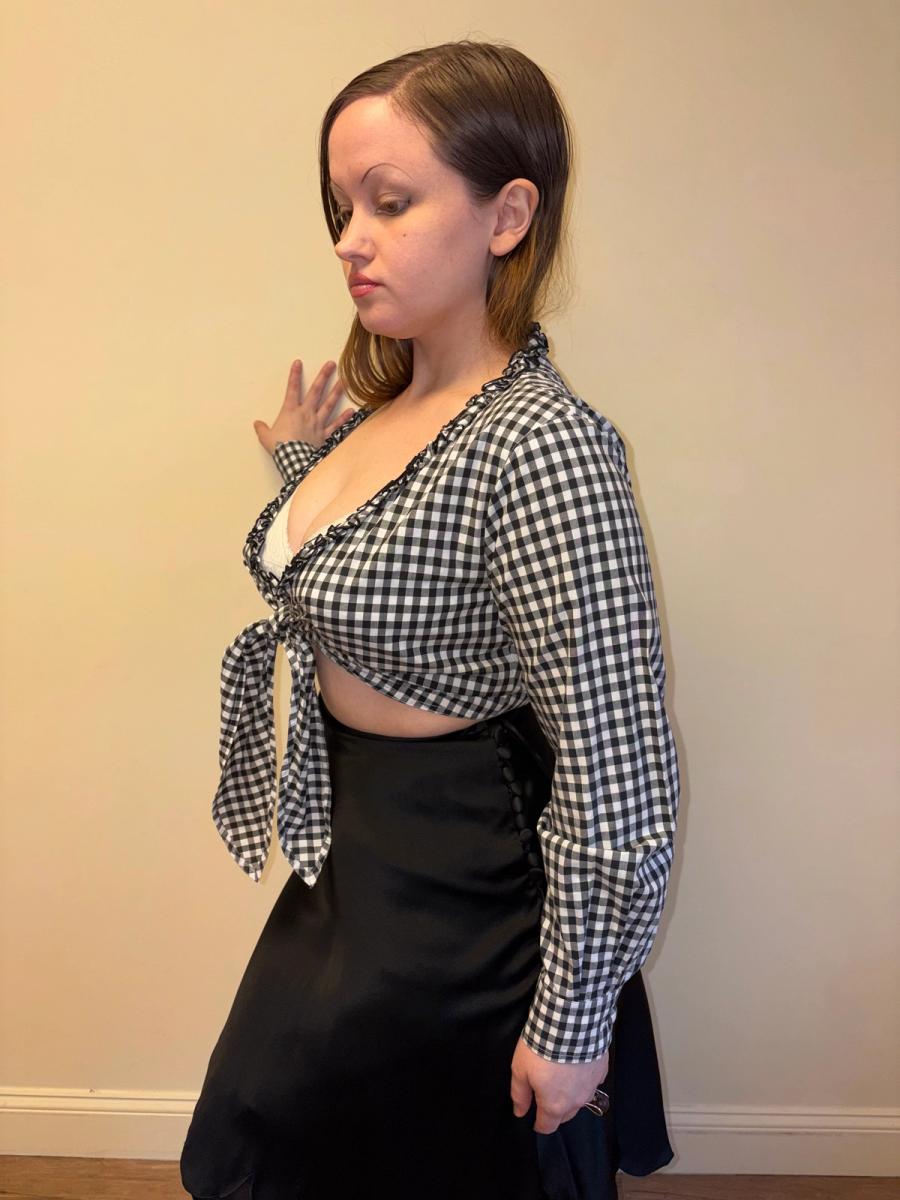 Chantal Thomass Gingham Tie-Top  product image