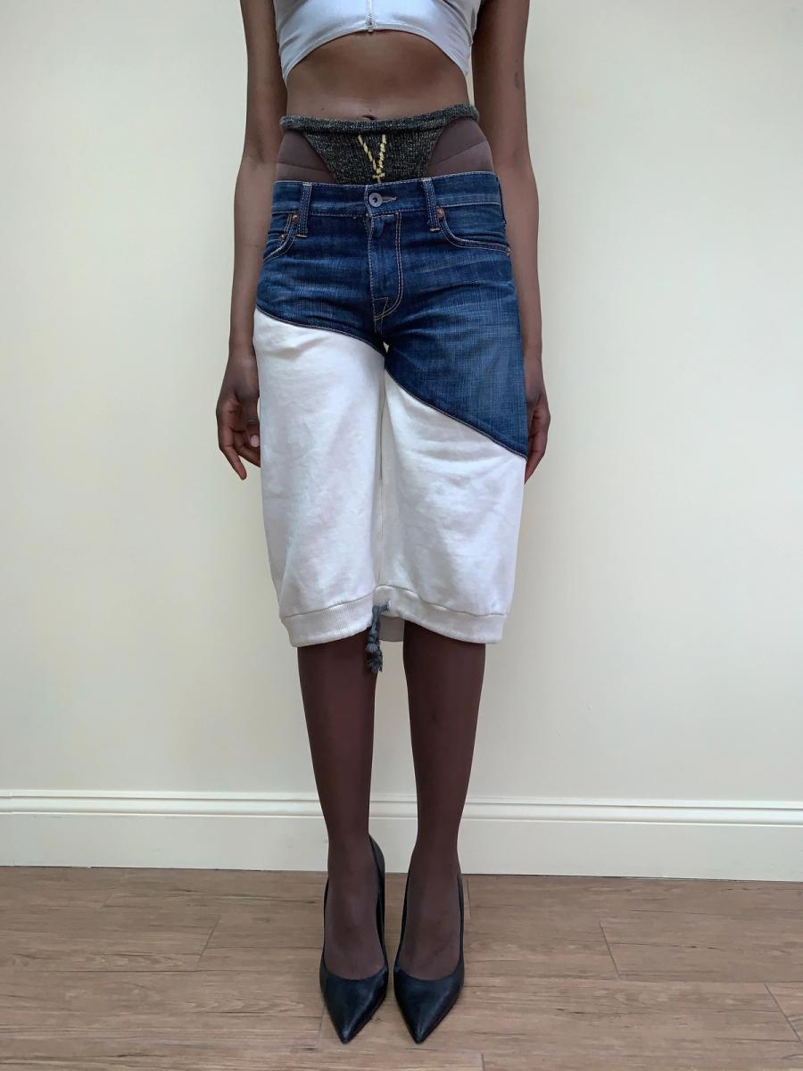 Engine Label Upside Down Pants product image