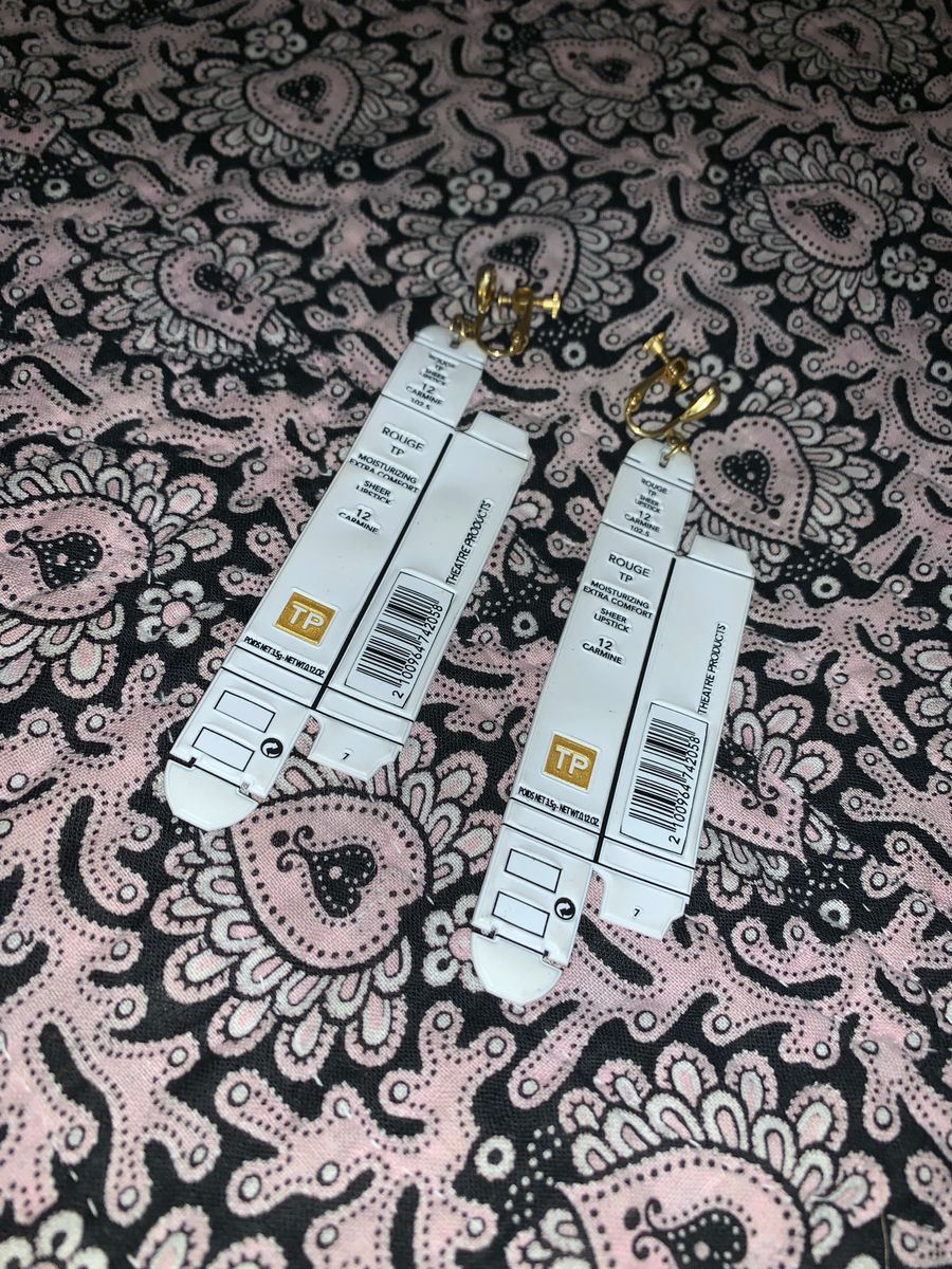 Theatre Products Lipstick Box Earrings product image