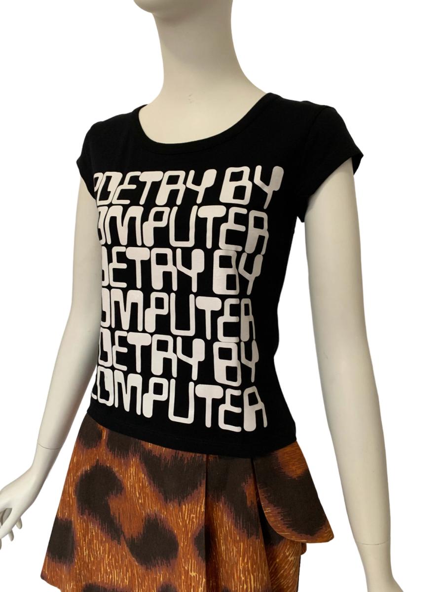 Jeremy Scott "Poetry by Computer" T-shirt product image