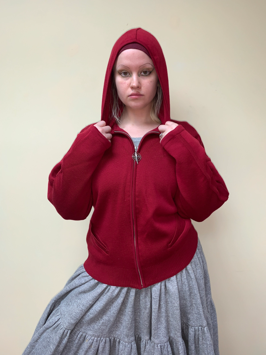 Vintage Thierry Mugler Knit Logo Sweater Hoodie product image