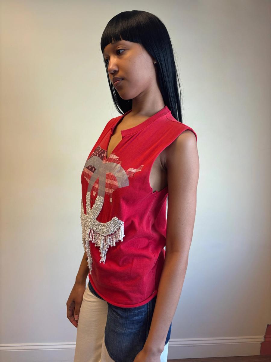 DryCleanOnly Chanel Beaded Tank product image