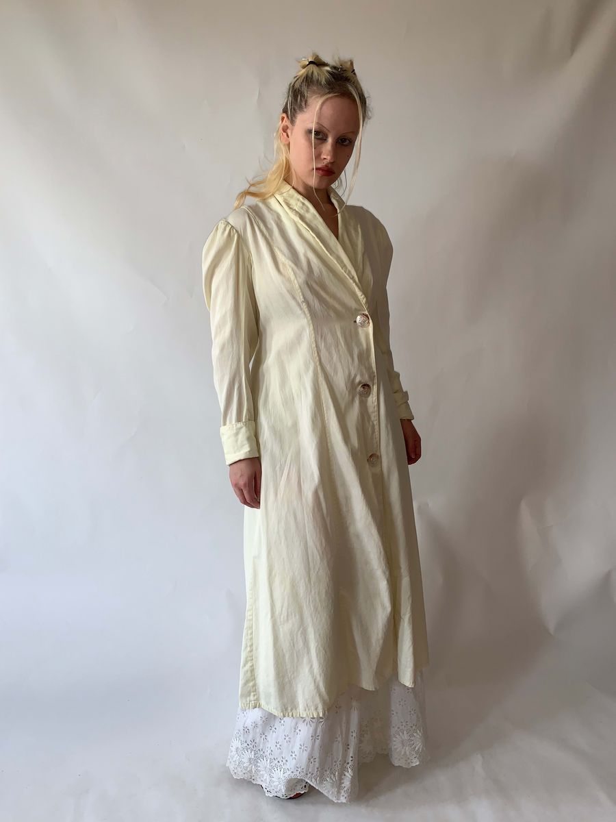 Yellow Edwardian Duster product image