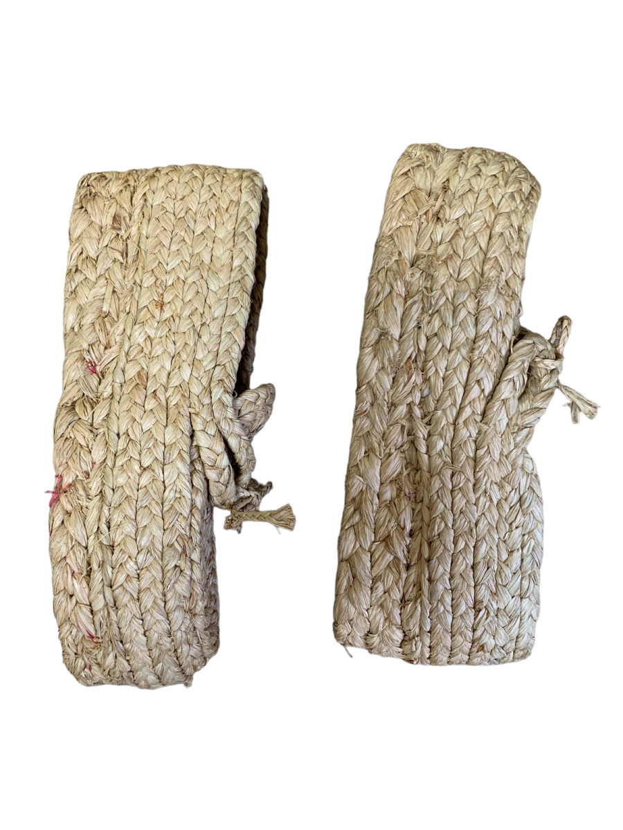1930/40s French Raffia Platforms product image