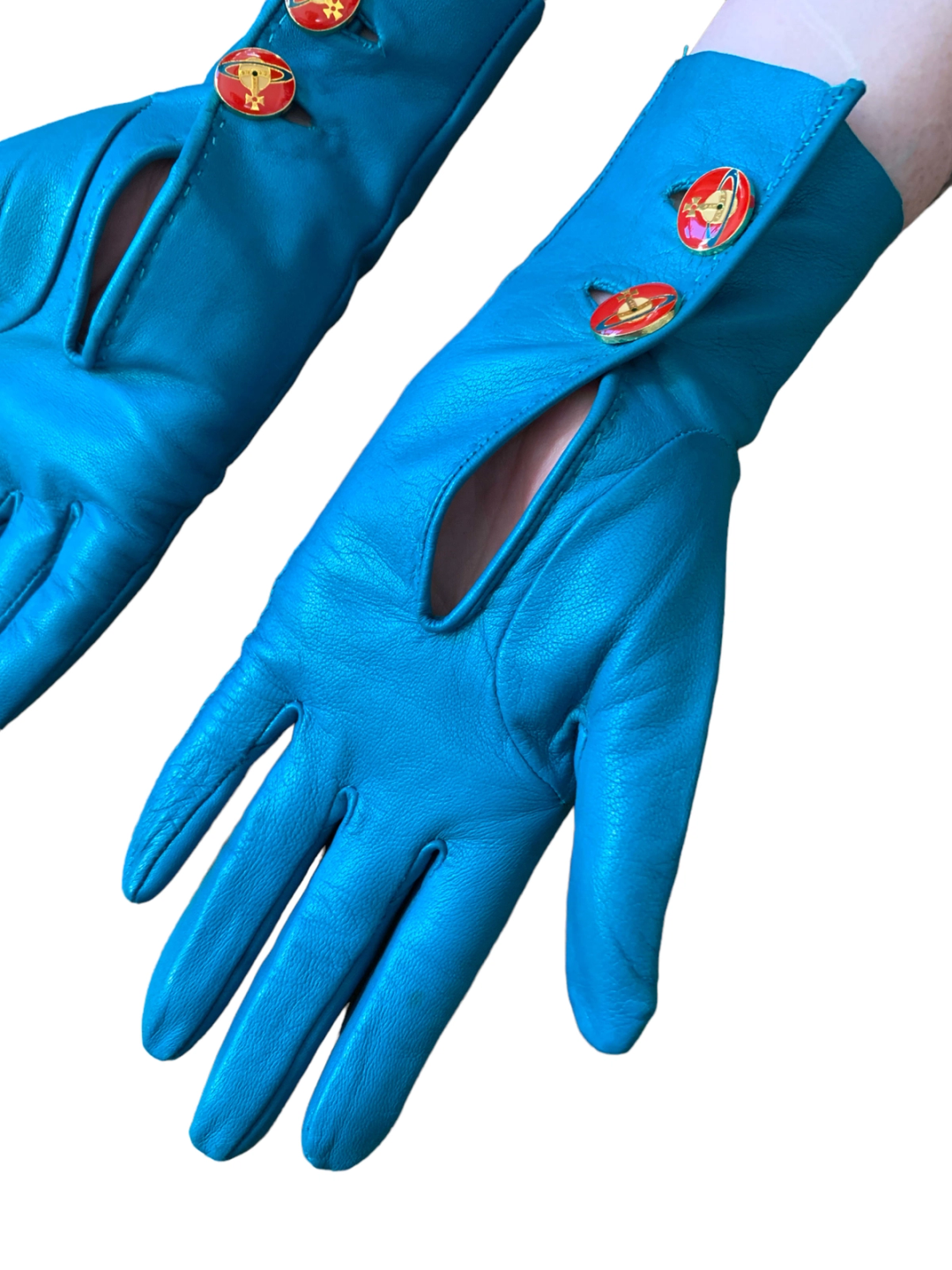 90s Vivienne Westwood Leather Gloves 90s Vivienne Westwood Leather Gloves