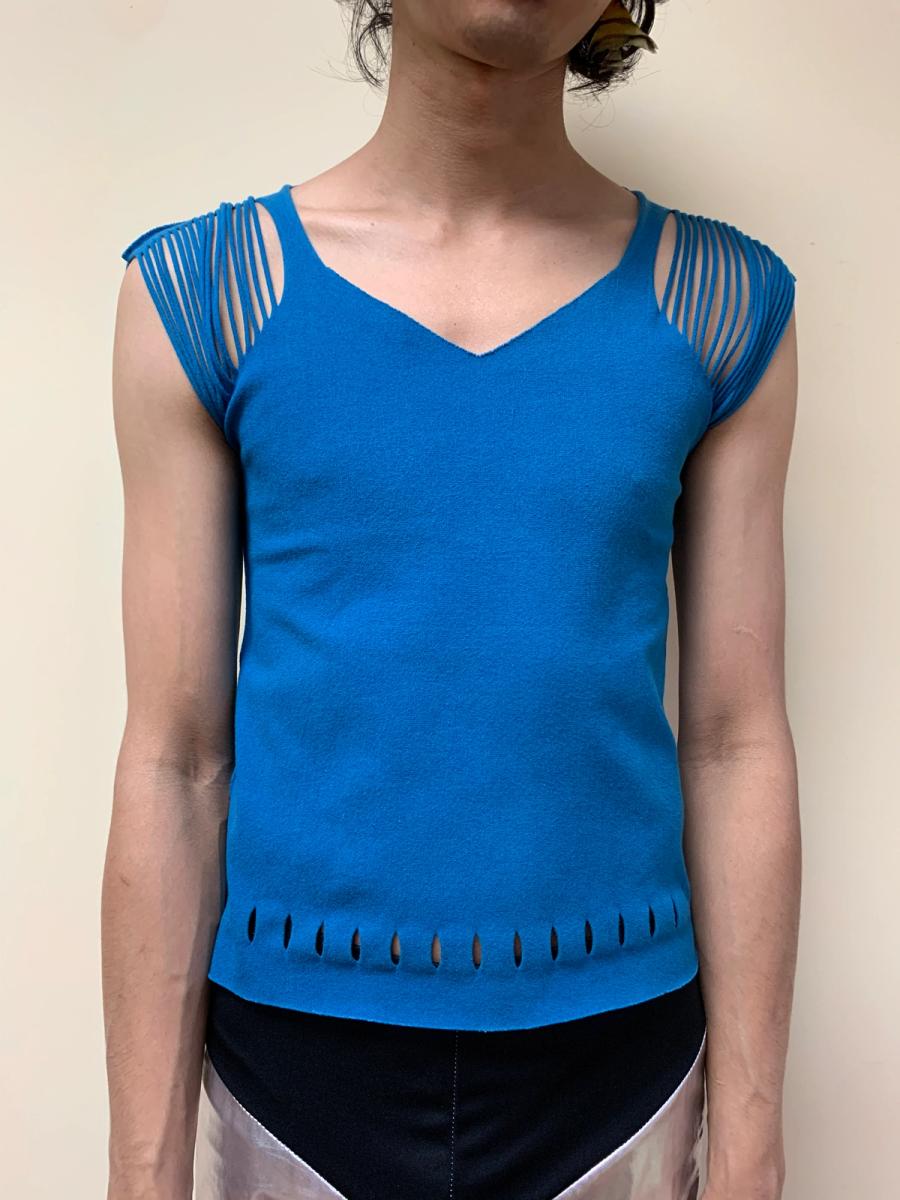 Vintage Issey Miyake APOC Cutout Top