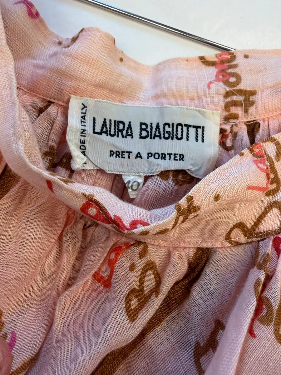 70s Laura Biagiotti Apron Signature Skirt product image