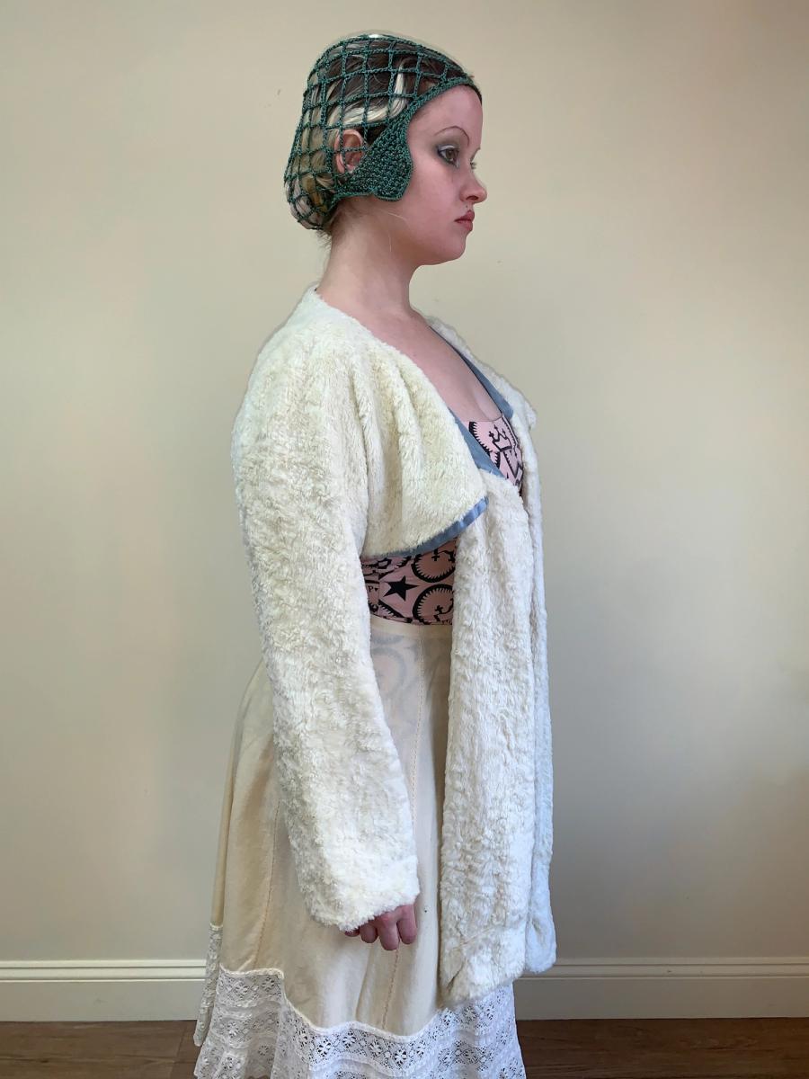 Jane Marple Faux Fur Shrug product image