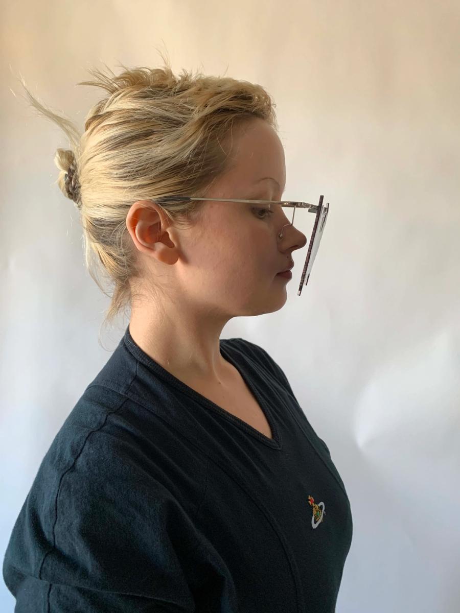 Jeremy Scott X Linda Farrow Map Sunglasses product image