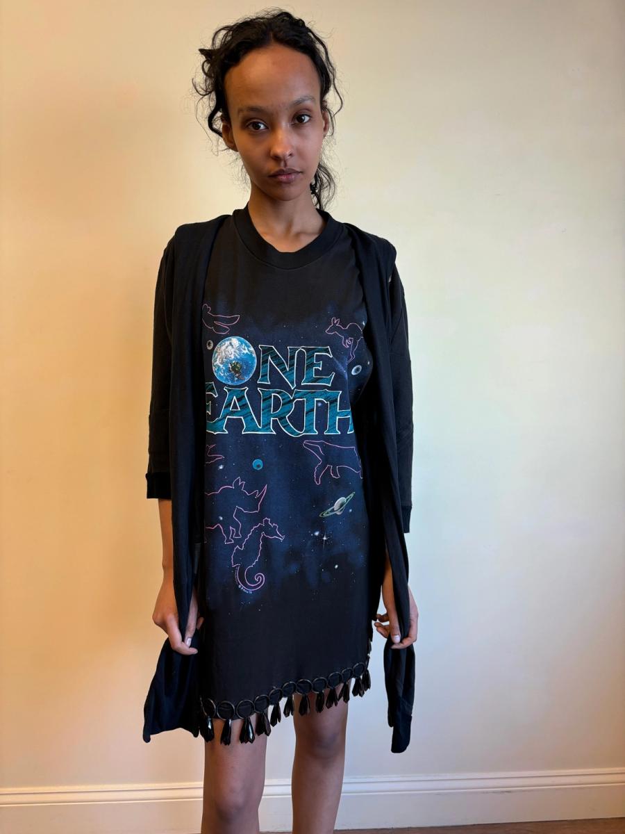 Vinti Andrews Kurt Cobain Patchwork Shrug product image