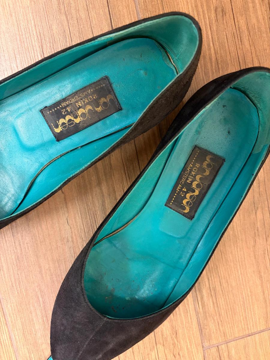 80s Flat Shoes with Ankle Straps product image