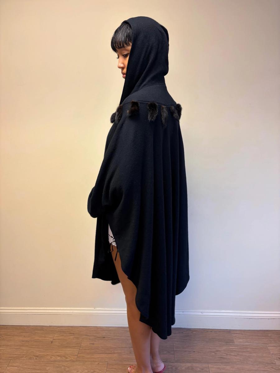 Yvan & Marzia Fur Tail Cape product image