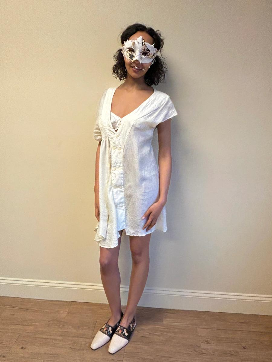 Marjan Pejoski Pale Yellow Babydoll Dress product image