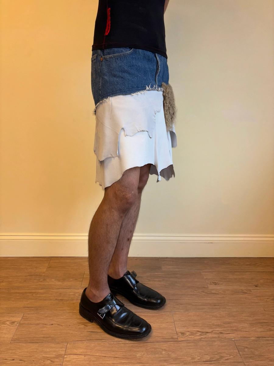 Tomoki Yurita Remake Pelt Skirt  product image