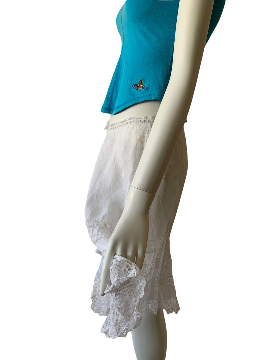 French Antique Blue Lace Bloomers product image