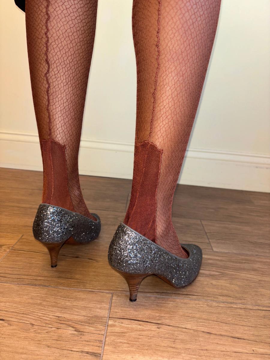 Vintage Chantal Thomass Glitter Heels product image