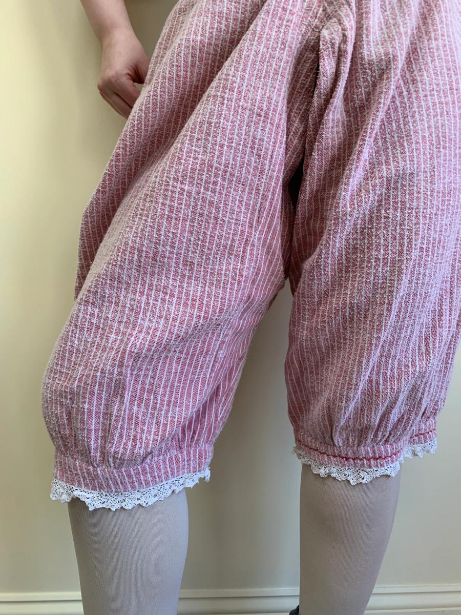 French Antique Red Flannel Bloomers product image