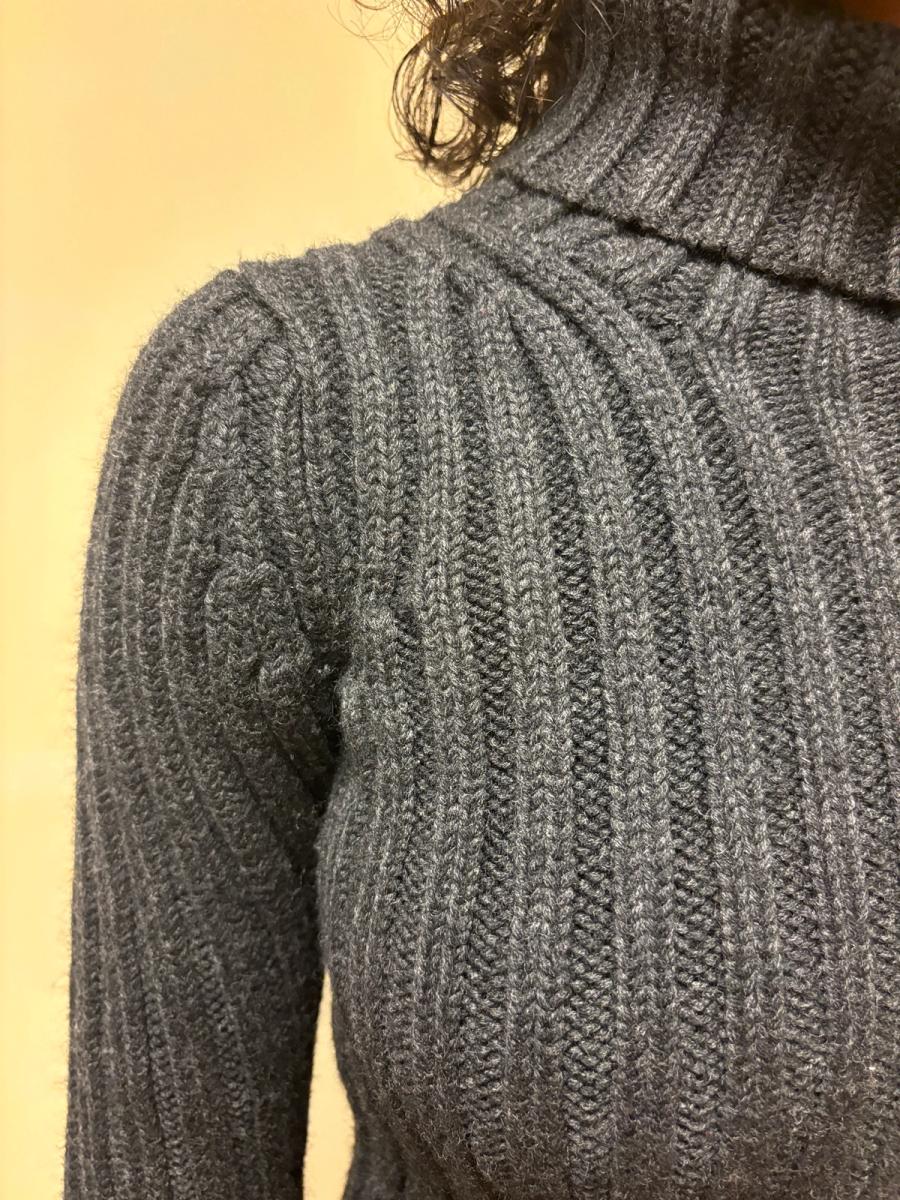 90s Yohji Yamamoto Black Knit Dress product image