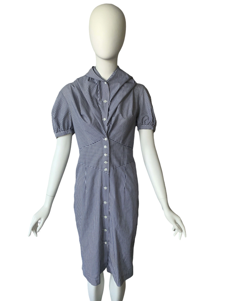 Vintage Vivienne Westwood Hooded Button Down Dress product image