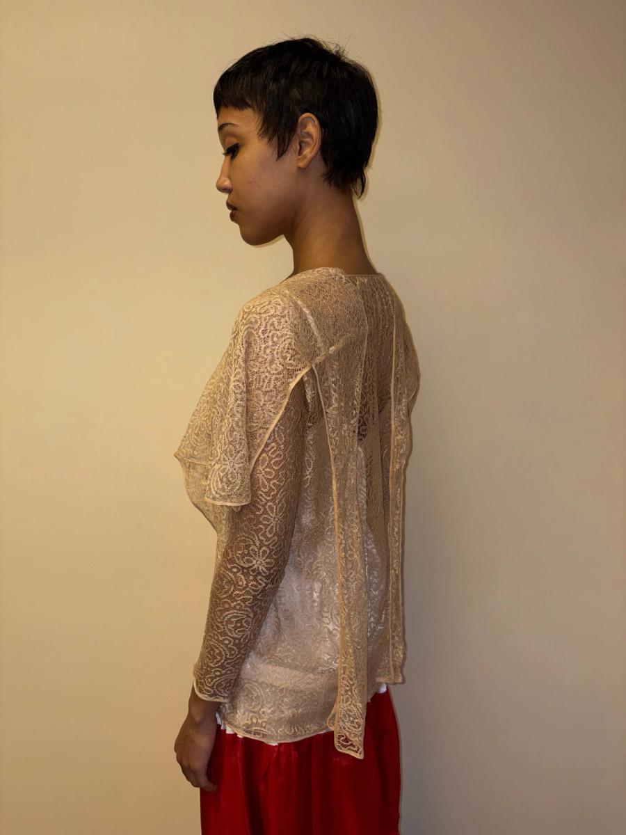 1920s Gold Lace Jacket product image