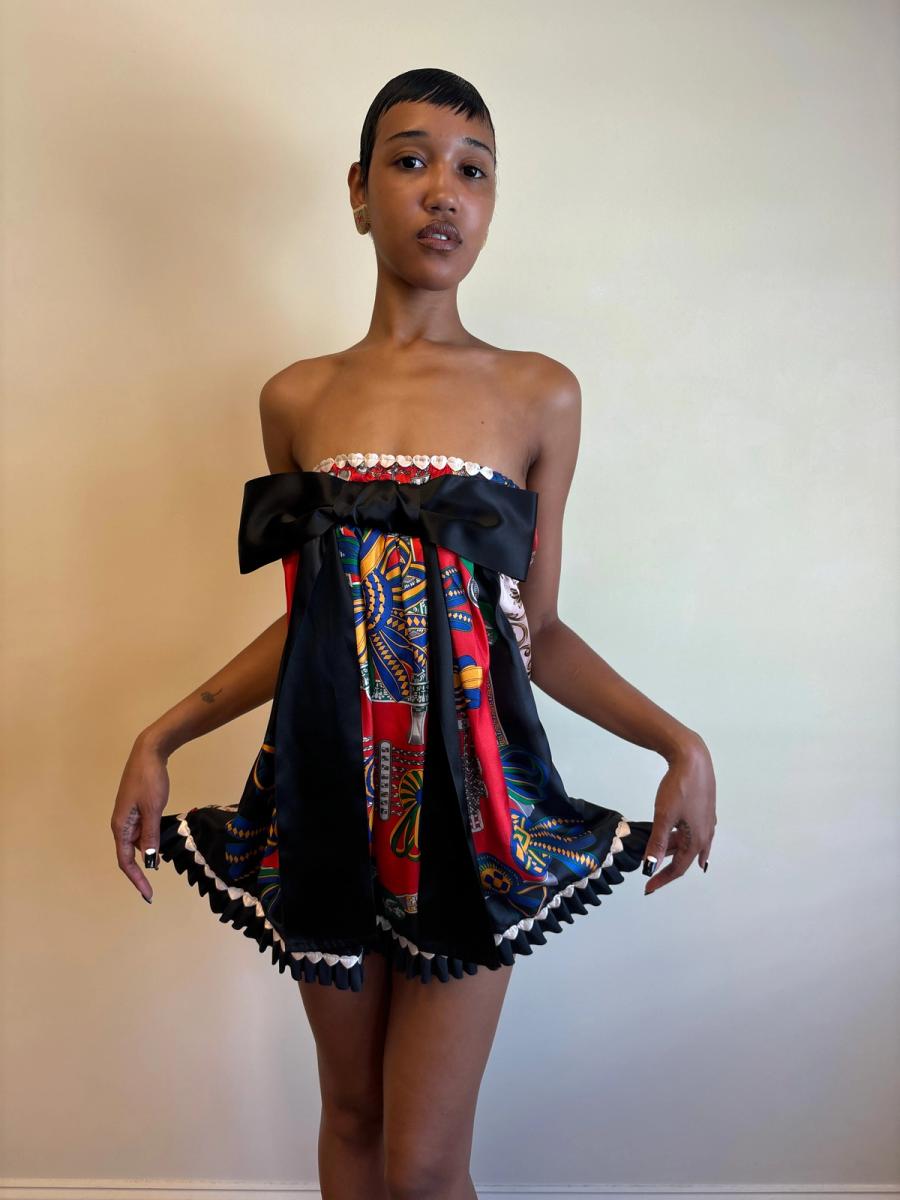 Glamorous Jane Bow Scarf Dress product image