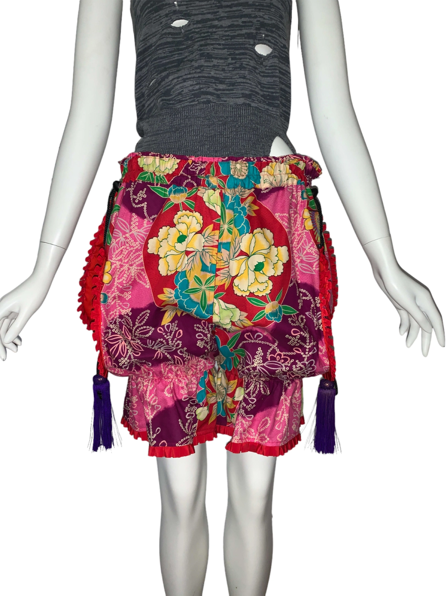 Takuya Angel Bustle Shorts With Tassels product image