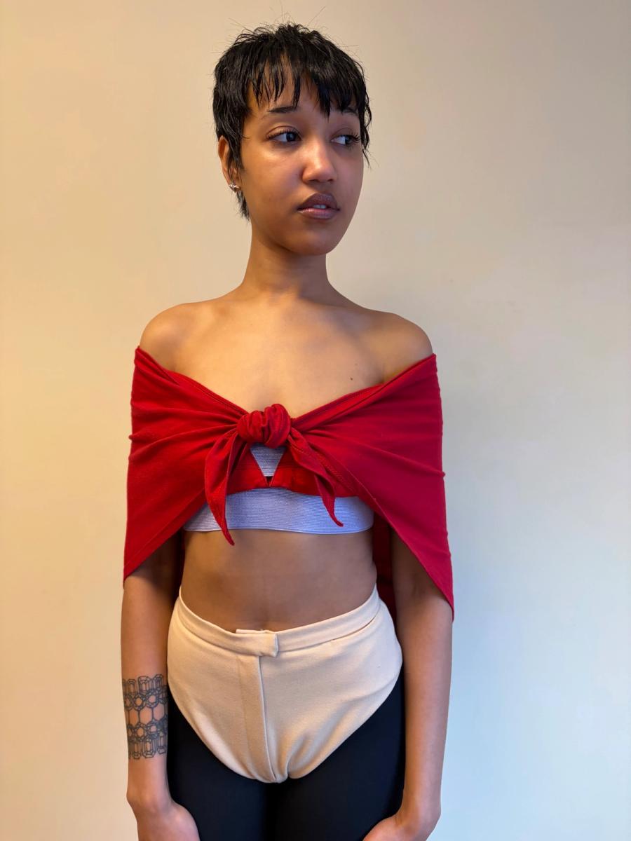 80s Chantal Thomass Suite Logo Shawl  product image