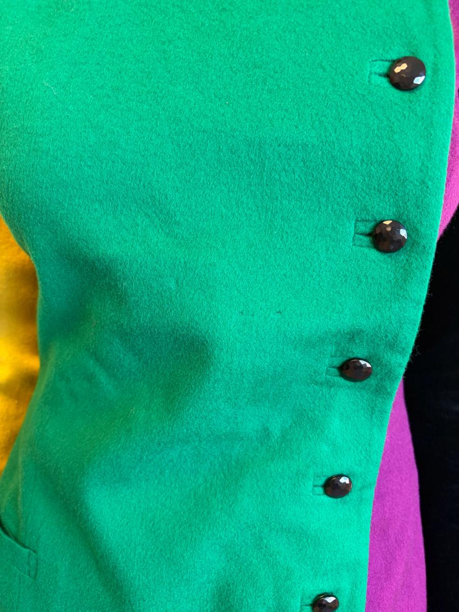 80s Gianni Versace Colorblock Jacket product image