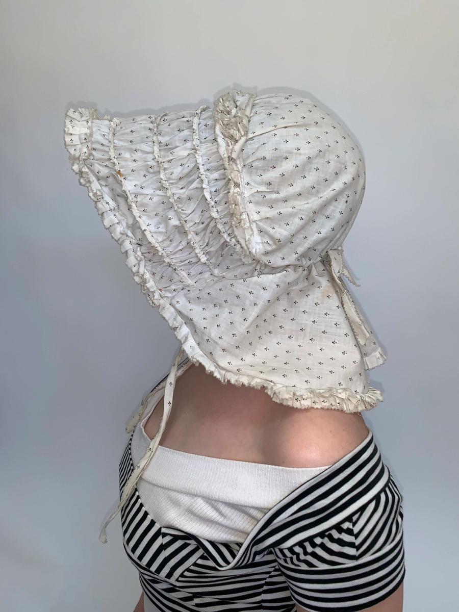 1880s French Sunbonnet product image