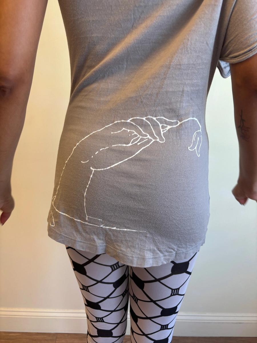 Bernhard Willhelm Gray Trompe L'oeil Warrior Tunic product image