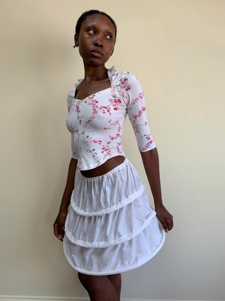 80s Vivienne Westwood White Mini-Crini product image