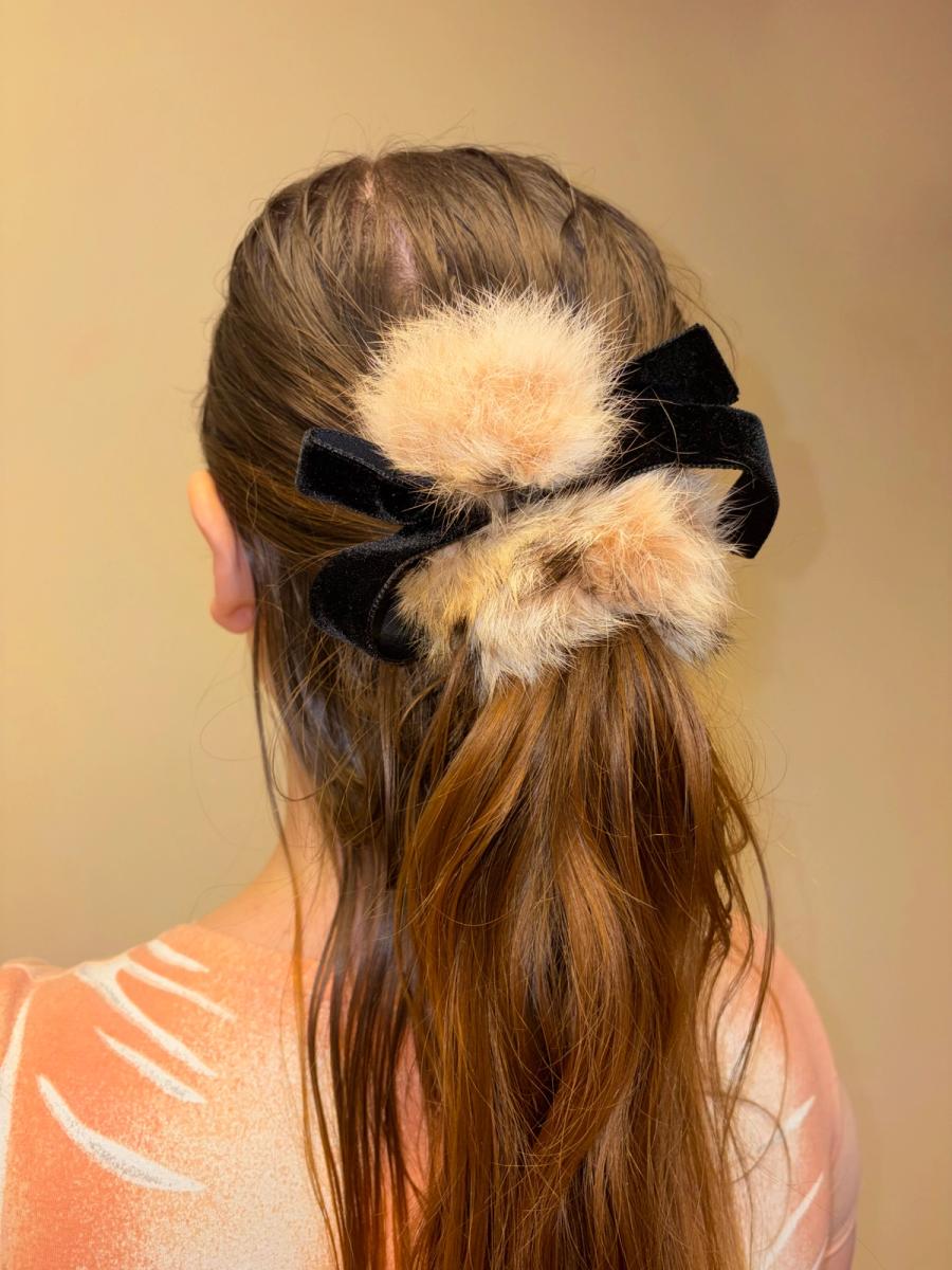 Jane Marple Fur Ponytail Holder product image