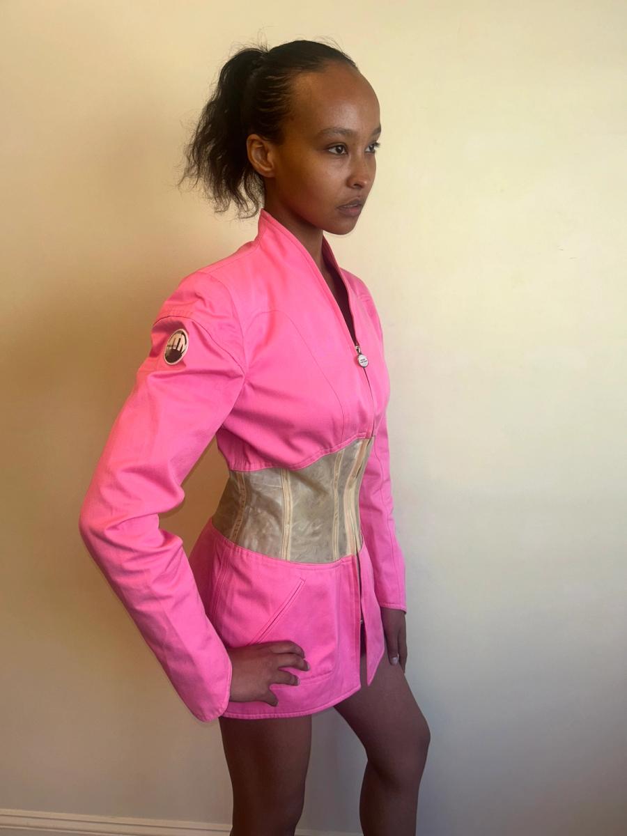Thierry Mugler Trademark MTM Hot Pink PVC Jacket product image