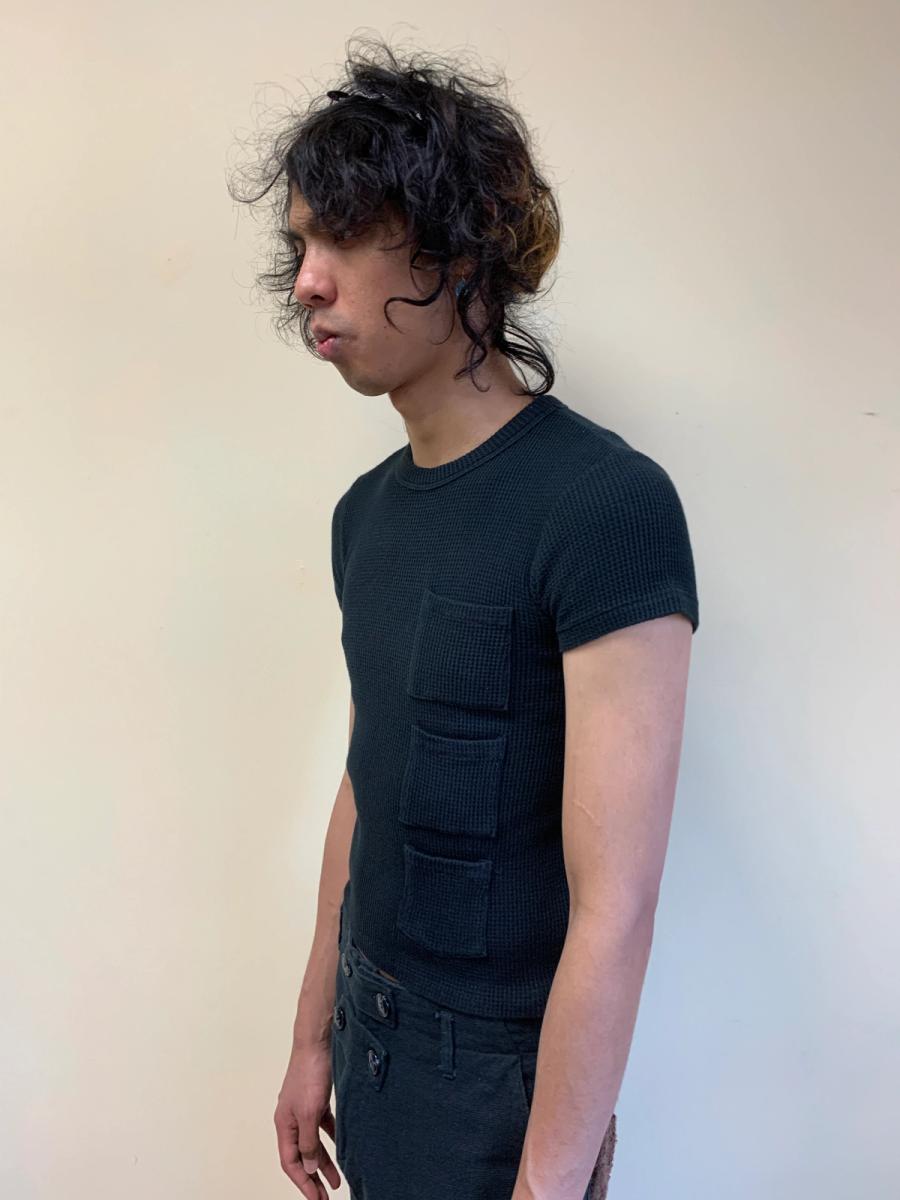 20471120 Waffle Tee with Butterflies product image