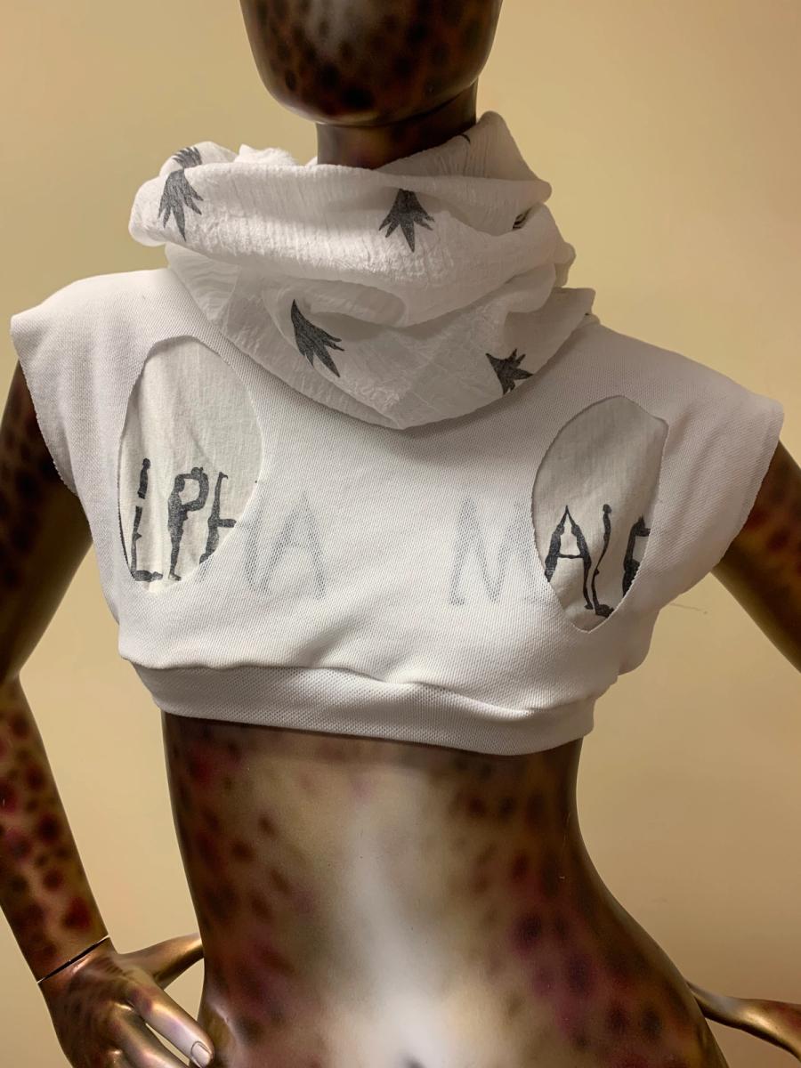 Alpha Male Top With Gauze Hood 1 product image