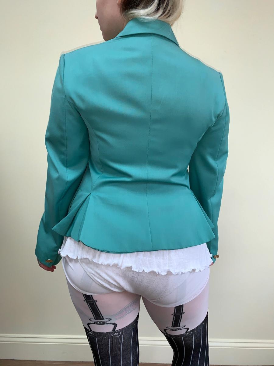 Vivienne Westwood 1993 'Grand Hotel' Teal Jacket product image