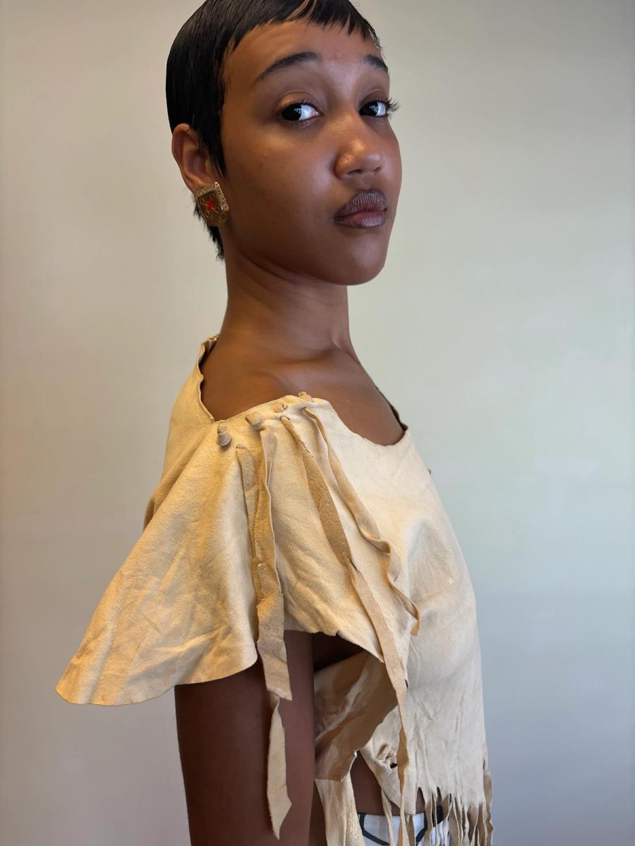 70s Fiorucci Suede Top  product image