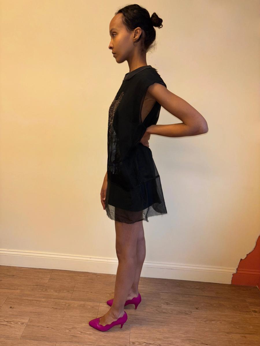 DryCleanOnly Beaded Wolf Dress product image