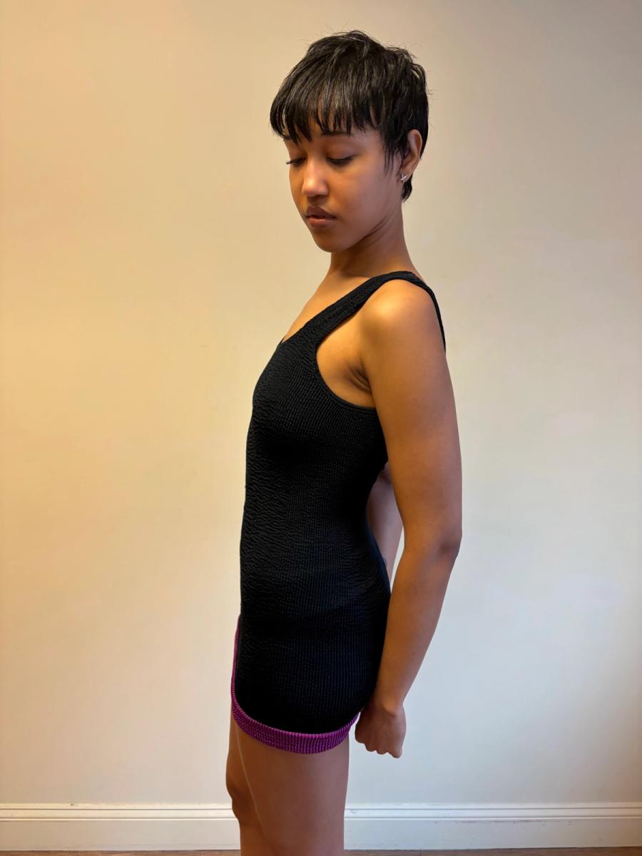 80s Liza Bruce Navy & Fuchsia Set  product image