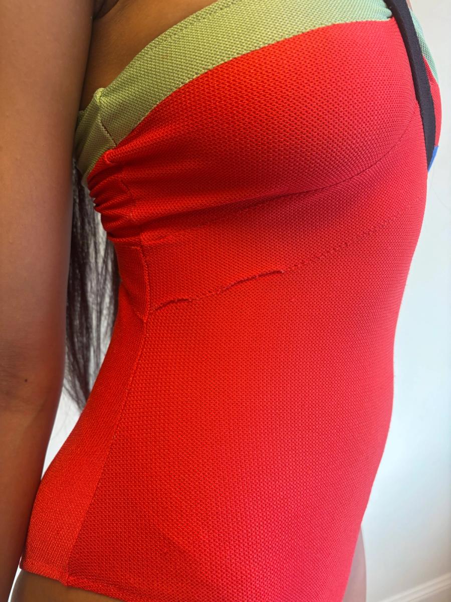 Vintage Fendi Color Blocked Swimsuit product image