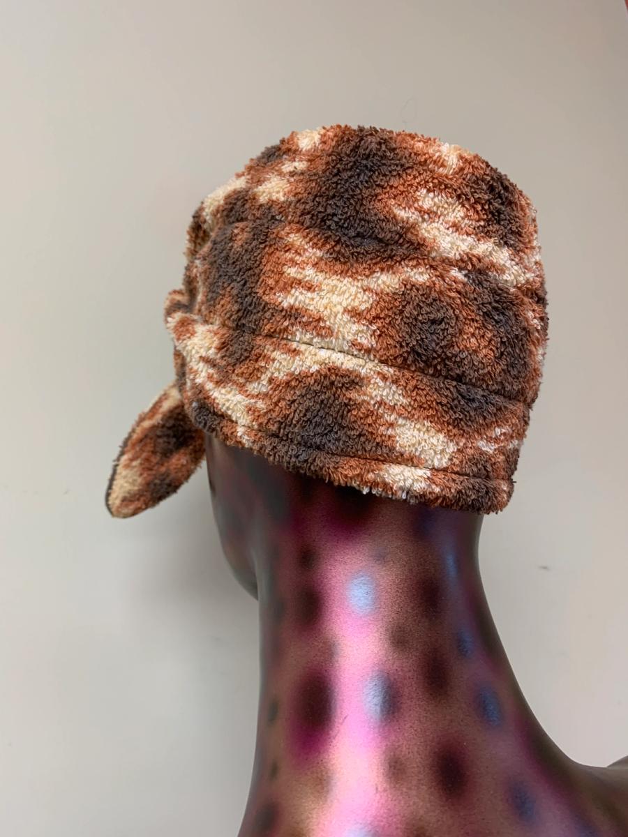 90s Vivienne Westwood Leopard Print Towel Headband product image