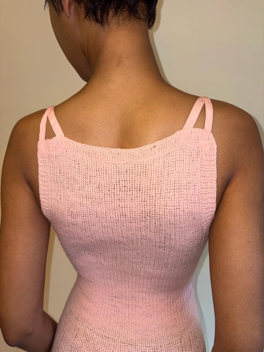 1930 Knit Bubblegum Pink Slip product image